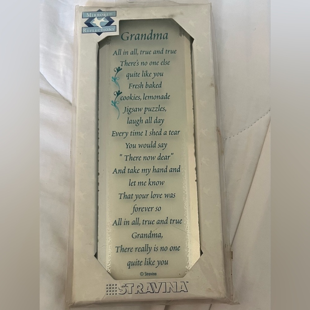 2000 Stravina Grandma Mirrored Reflection Inspirational Words From The Heart